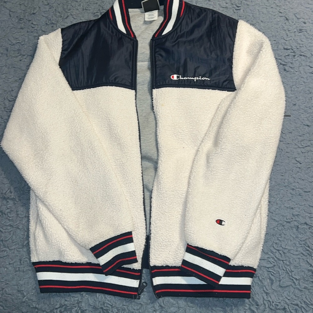 Men’s used Champion jacket.